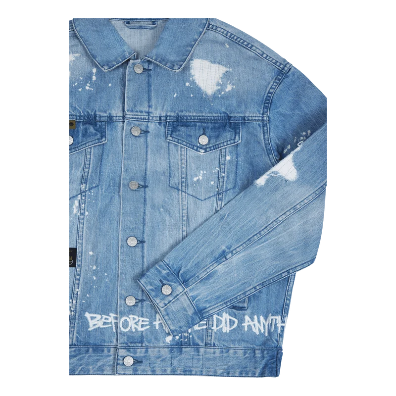 Evisu X Sfera Ebbasta Graffiti Mid Shade Indigo