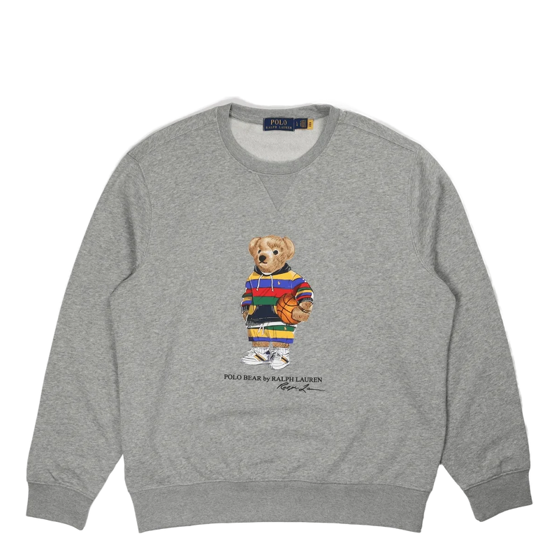 Polo Bear Fleece Sweatshirt Pf 22 Andover Htr Active Bear