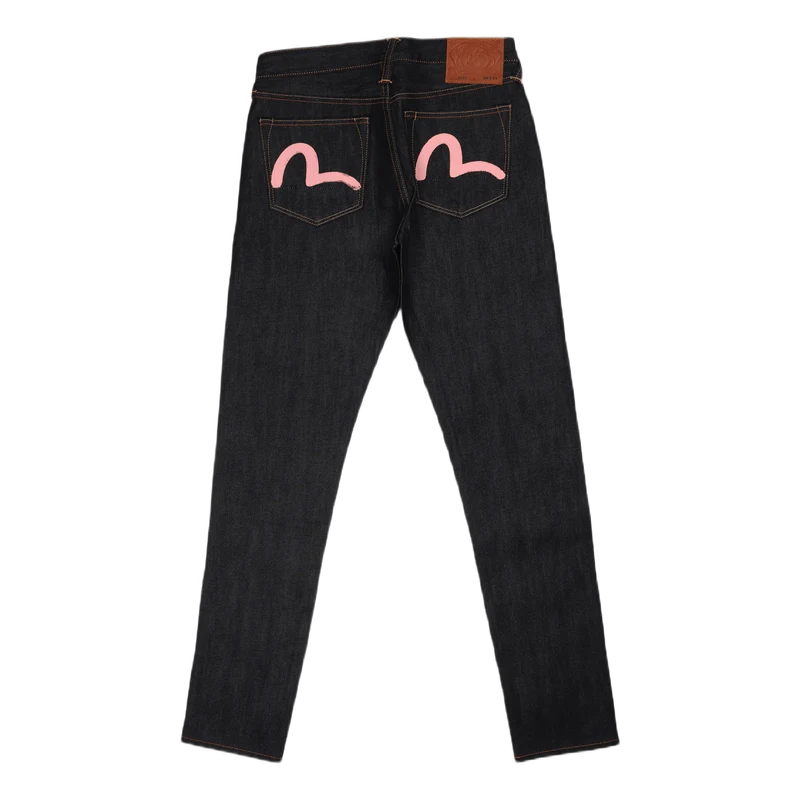Evisu 2017 Pink Seagull Print Indigo