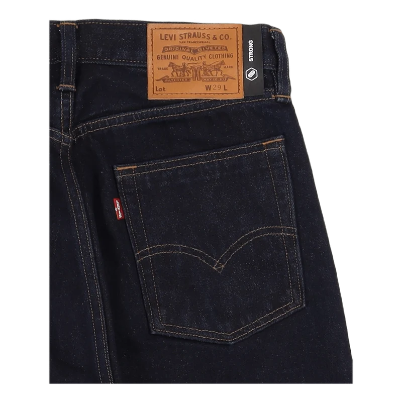 Skate Baggy 5 Pckt Short Doubl Dark Indigo - Flat Finish