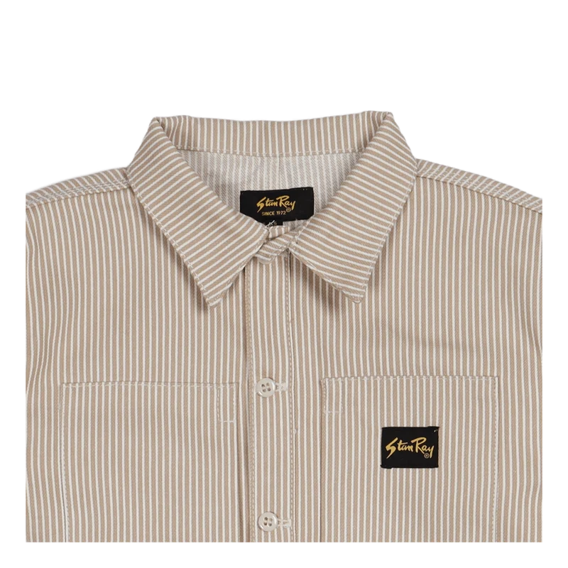 Prison Shirt Khaki Hickory