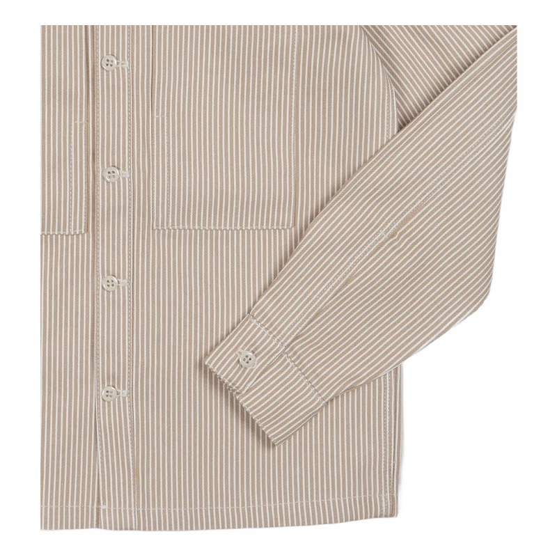 Prison Shirt Khaki Hickory