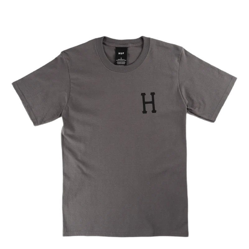 Essentials Classic H S/s Tee Charcoal