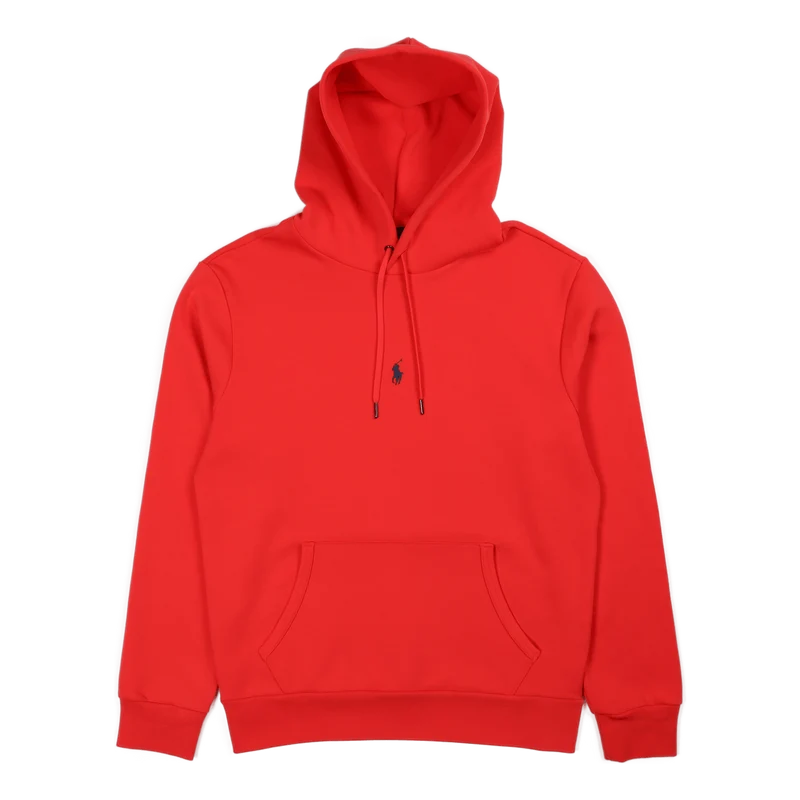 Double-Knit Hoodie Racing Red