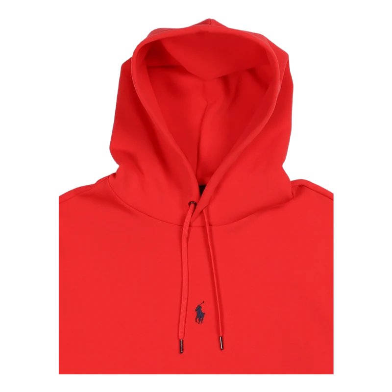 Double-Knit Hoodie Racing Red