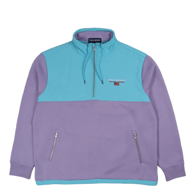 Polo Sport Hybrid Sweatshirt Sky Lavender/French Turquoise