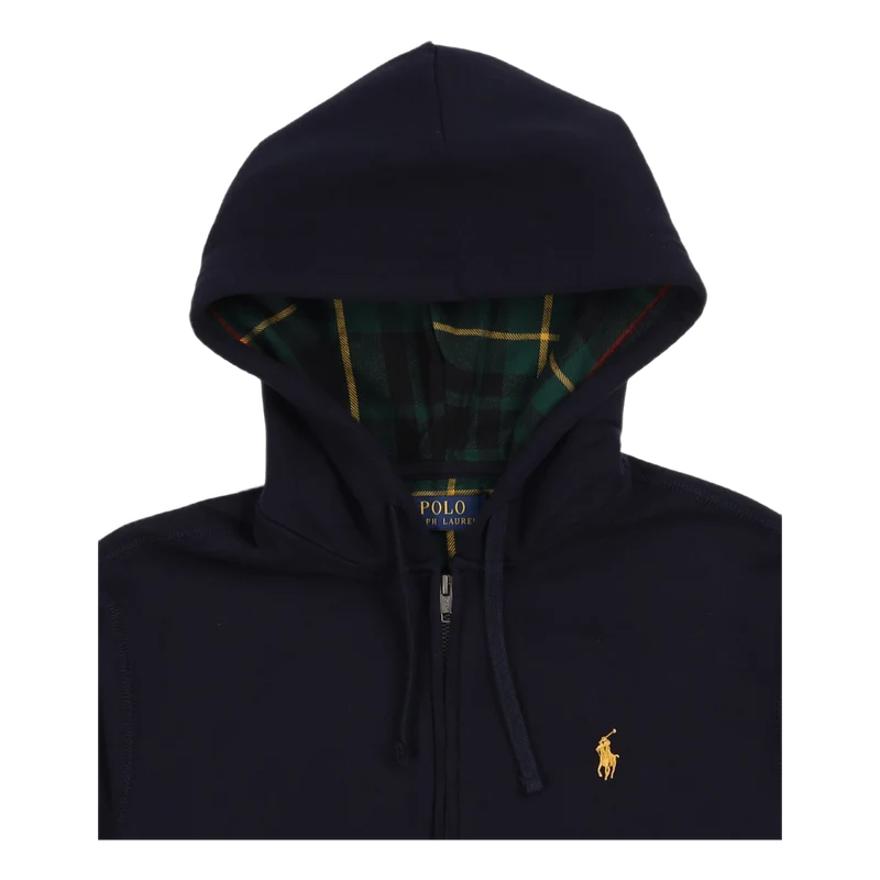 The RL Fleece Full-Zip Hoodie Blue