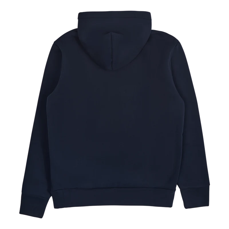Double-Knit Fleece Hoodie Aviatr Nvy