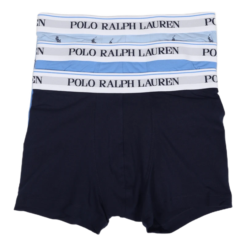 Classic Stretch-Cotton Trunk 3-Pack 3Pk El Blu Aopp/Hb Blu/Npt Nvy