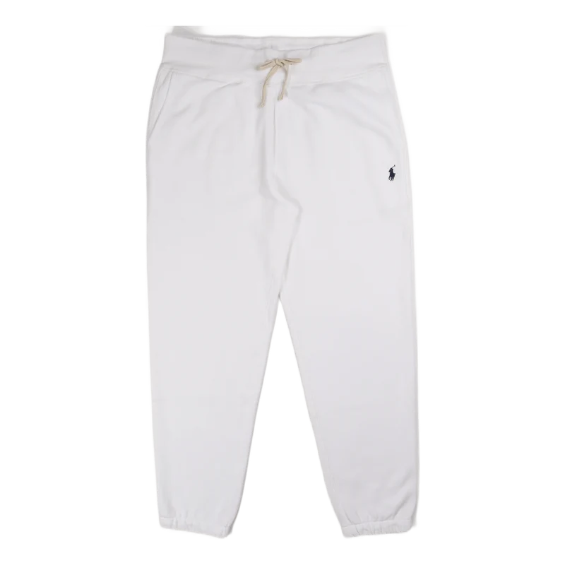 The RL Fleece Sweatpant White