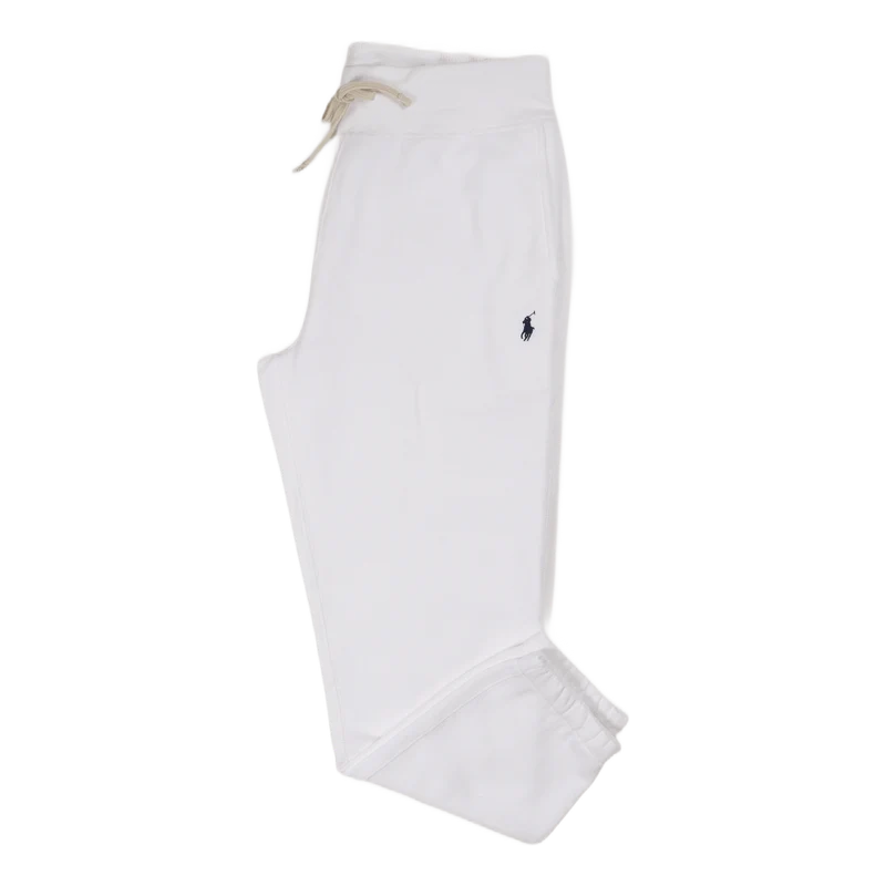 The RL Fleece Sweatpant White