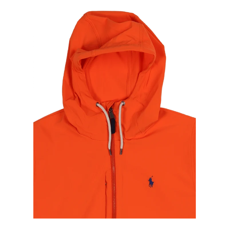 Packable Hooded Jacket Sailing Orange