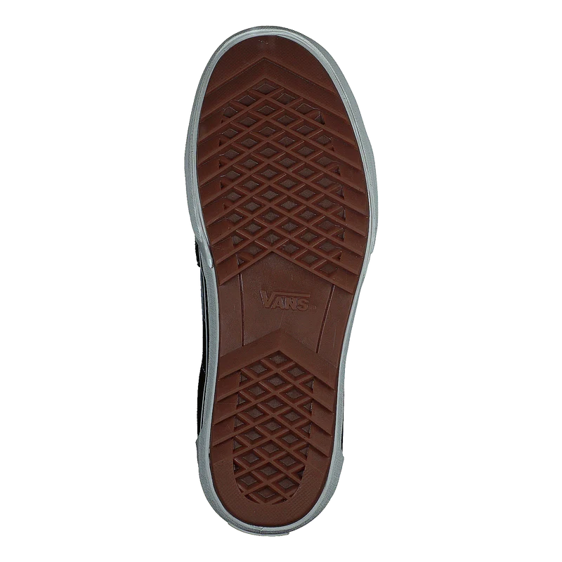 Ua Sk8-hi Stacked (suedecanvas)blkblncdblnc