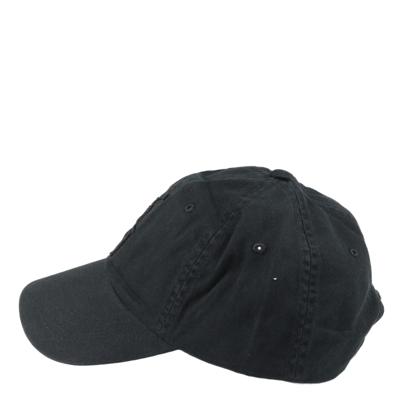 Big Pony Twill Ball Cap Black/Black