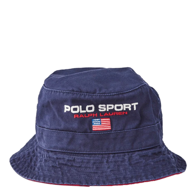 Polo Sport Chino Bucket Hat Navy