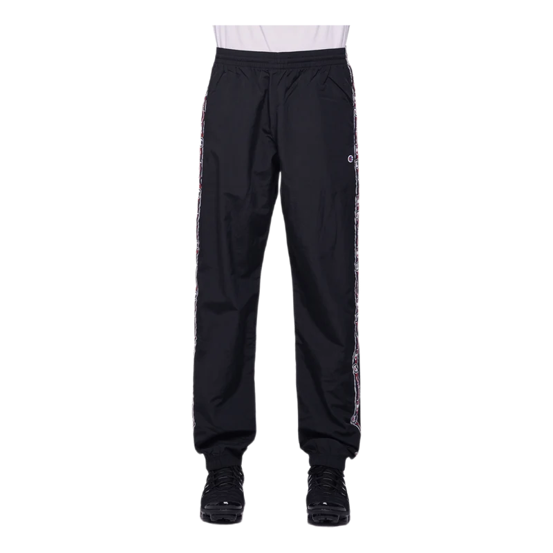 Elastic Cuff Pants Black