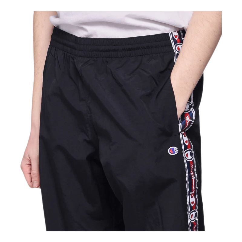 Elastic Cuff Pants Black
