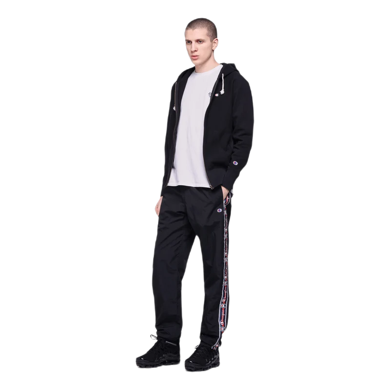 Elastic Cuff Pants Black