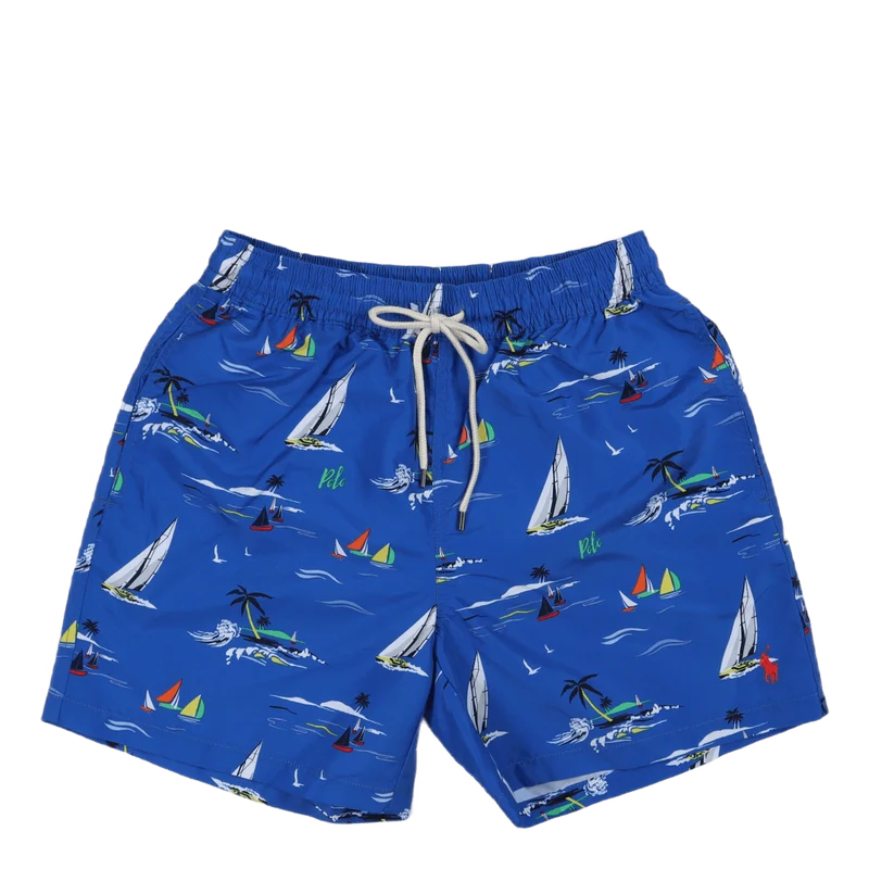 5.75-Inch Traveler Classic Swim Trunk Race To Sea