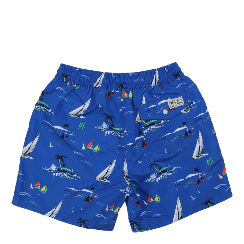 5.75-Inch Traveler Classic Swim Trunk Race To Sea