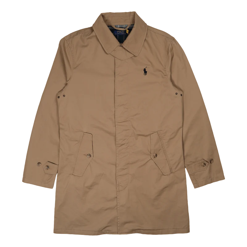 Twill Walking Coat Luxury Tan