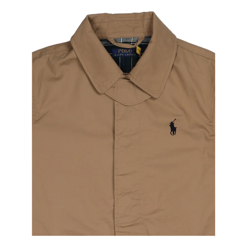 Twill Walking Coat Luxury Tan
