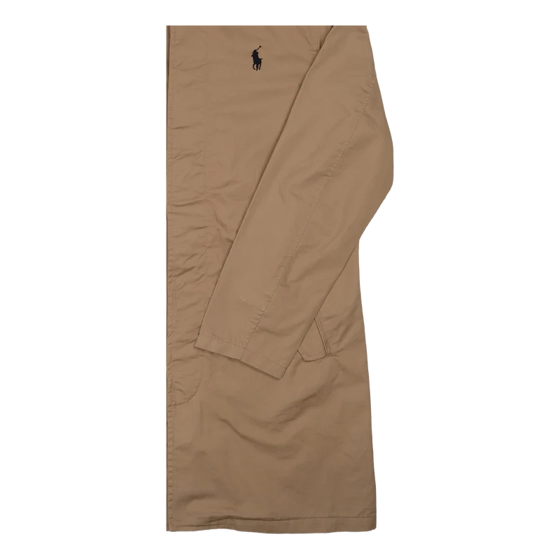 Twill Walking Coat Luxury Tan