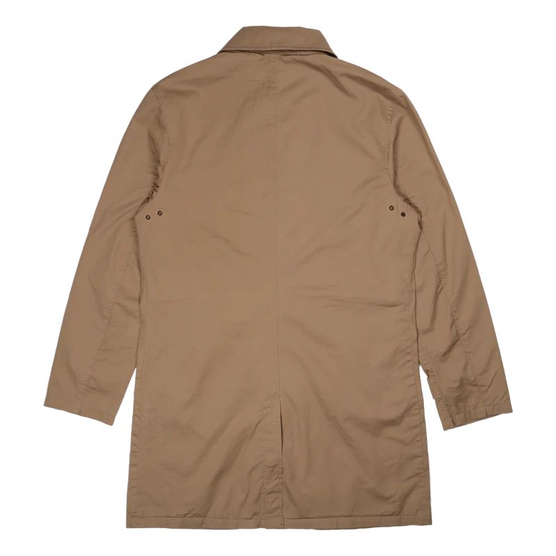 Twill Walking Coat Luxury Tan