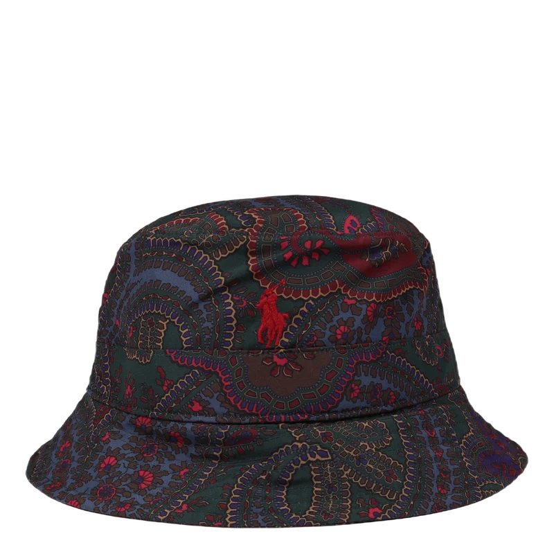 Paisley Packable Bucket Hat Paisley Print