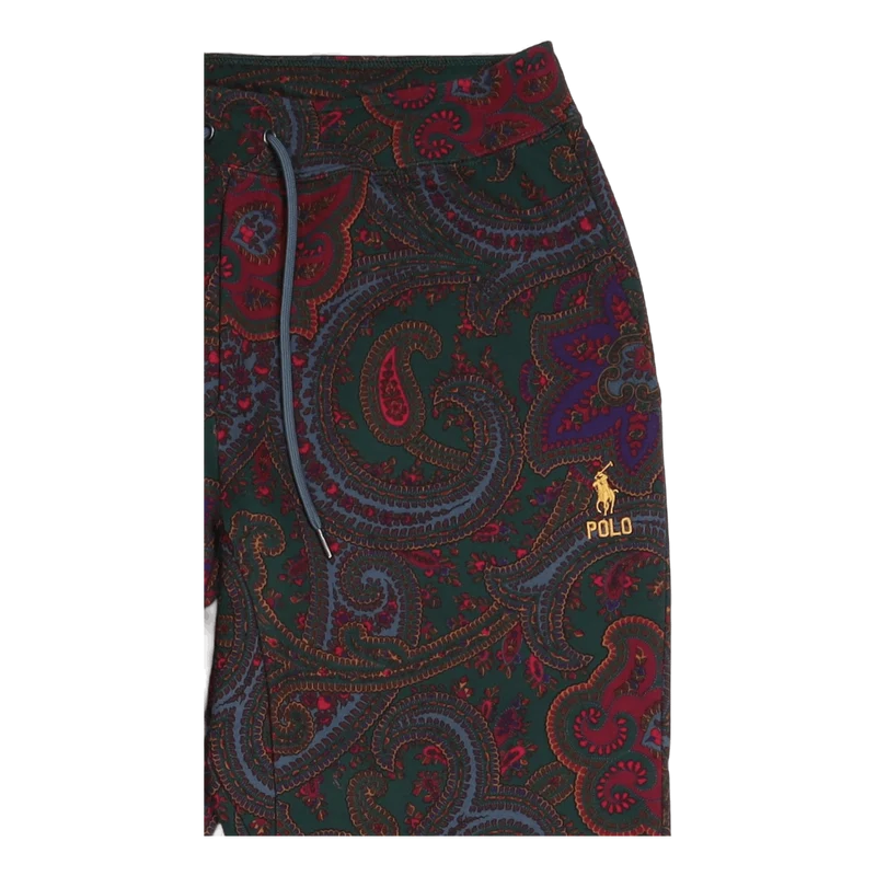 Paisley-Print Double-Knit Jogger Pant Paisley Print
