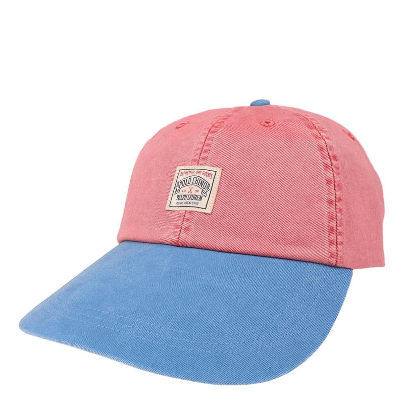 Cotton Chino Long-Bill Cap Adirondack Berry