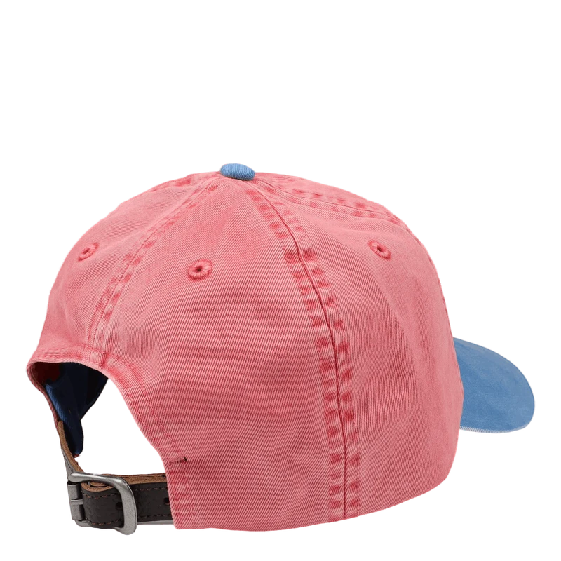 Cotton Chino Long-Bill Cap Adirondack Berry