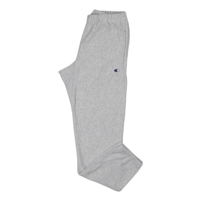 Elastic Cuff Pants Gray Melange Light