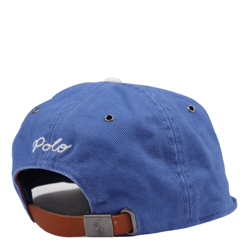 Logo Cotton Chino Ball Cap Liberty/Deckwash White