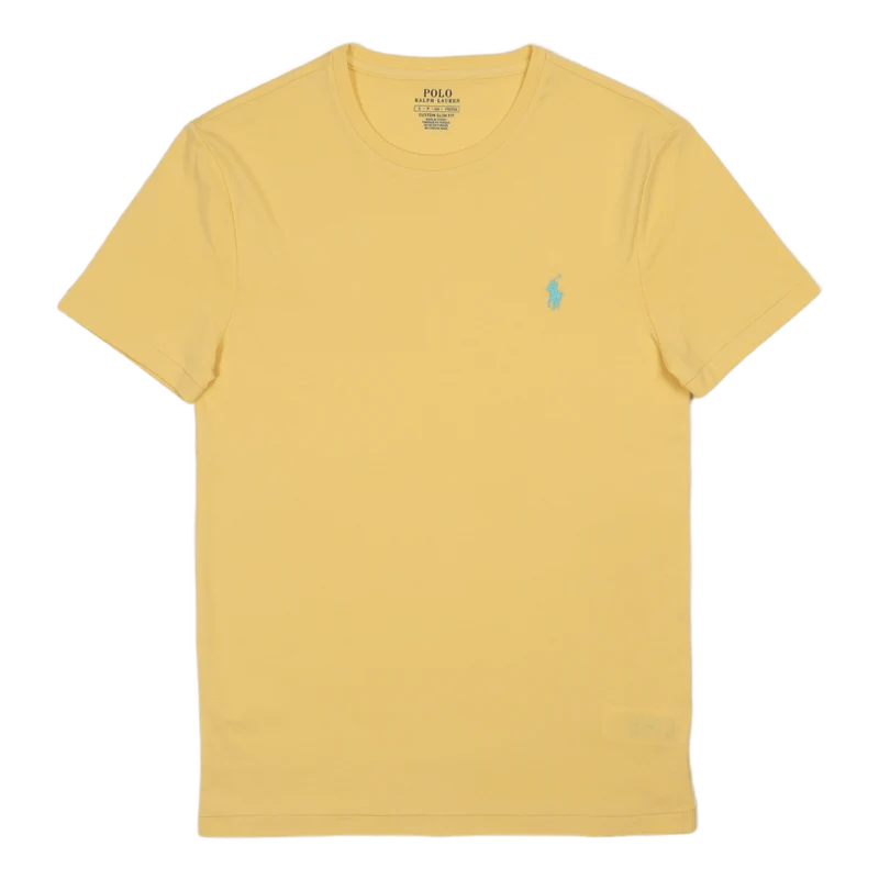 Custom Slim Fit Jersey Crewneck T-Shirt Empire Yellow/C6103