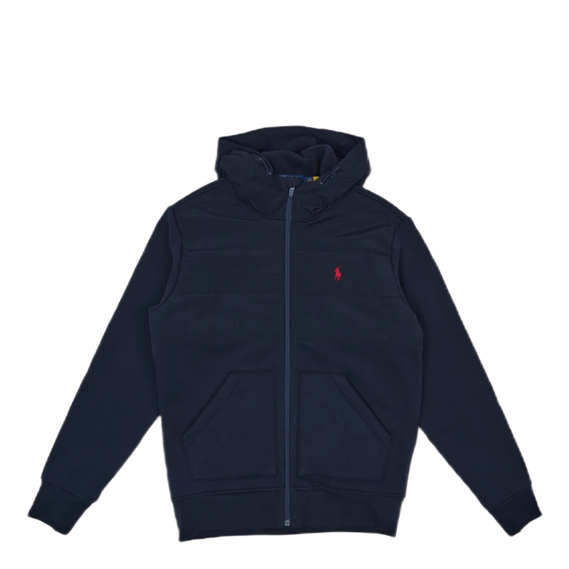 Hybrid Full-Zip Hoodie Aviatr Nvy