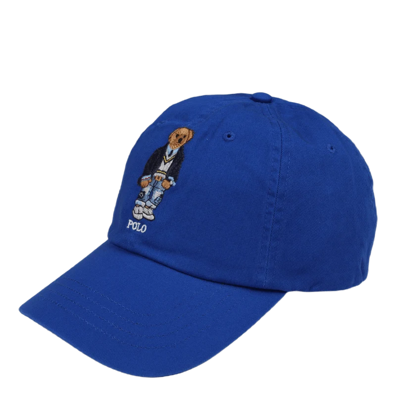 Polo Bear Chino Ball Cap Pacific Royal