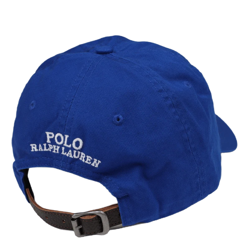 Polo Bear Chino Ball Cap Pacific Royal