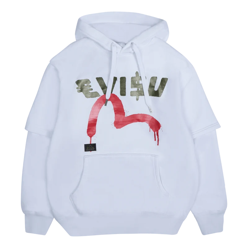 Evisu X Sfera Ebbasta 2-in-1 L White