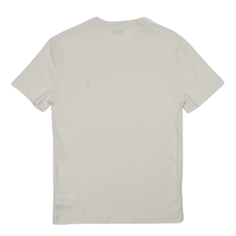 Custom Slim Fit Soft Cotton T-Shirt Antique Cream