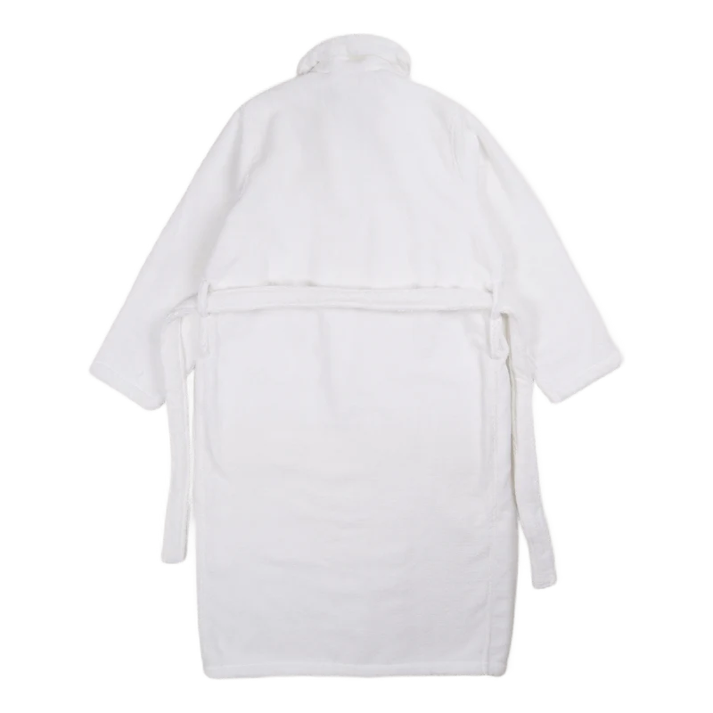 Cotton Terry Robe White