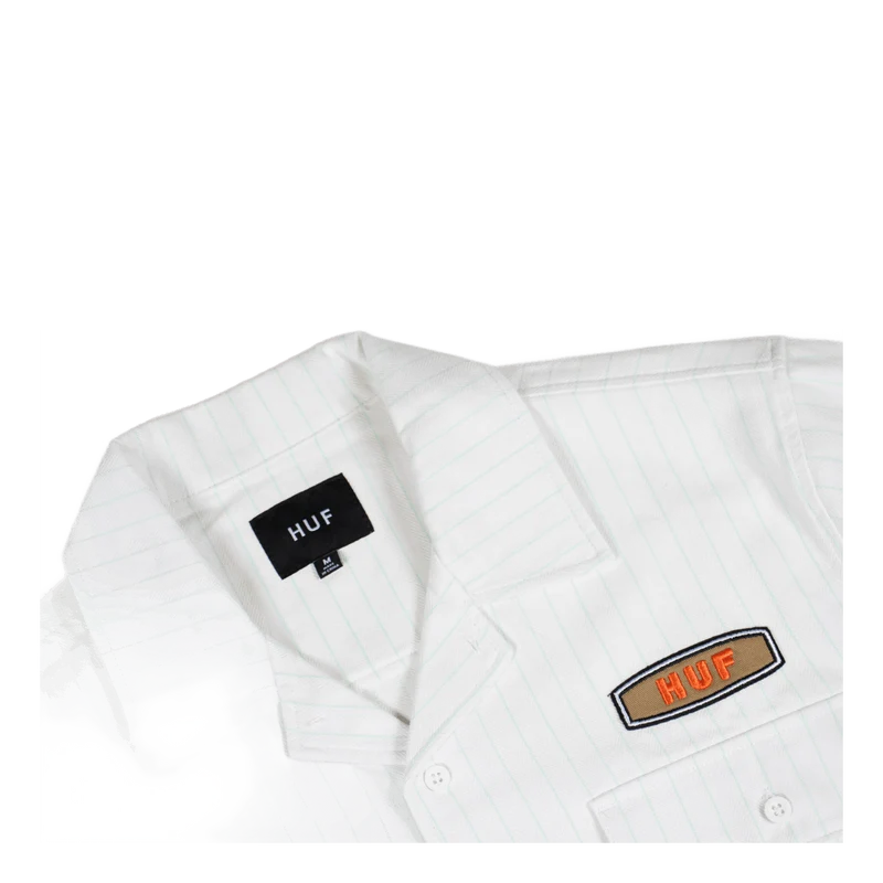 Billy S/s Work Shirt Natural