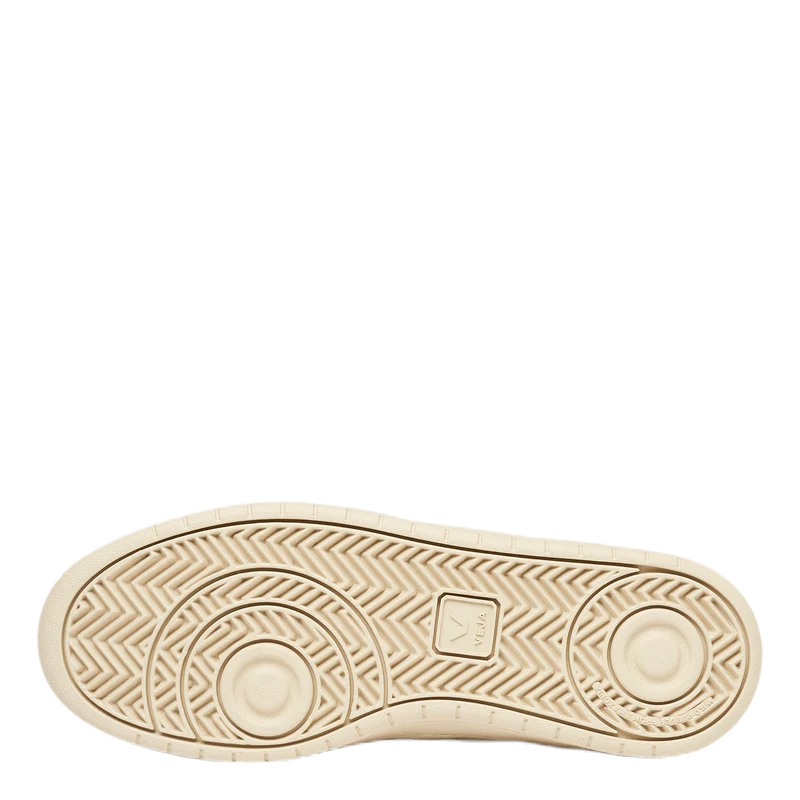 Mens V-10 Leather White