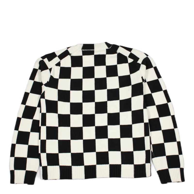 Checks Jumper White
