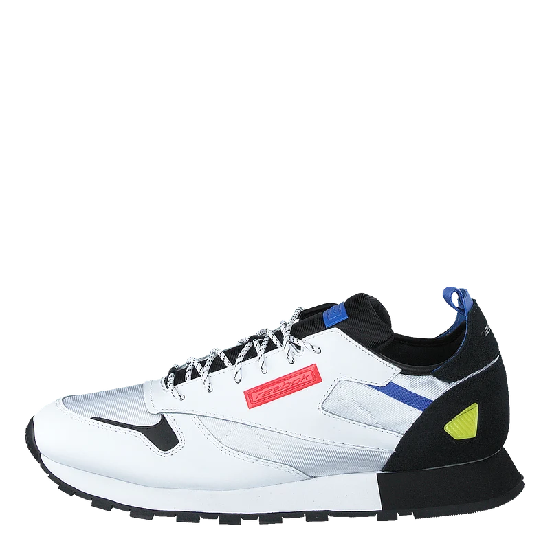 Classic Leather Reedux White/Black/Blubla