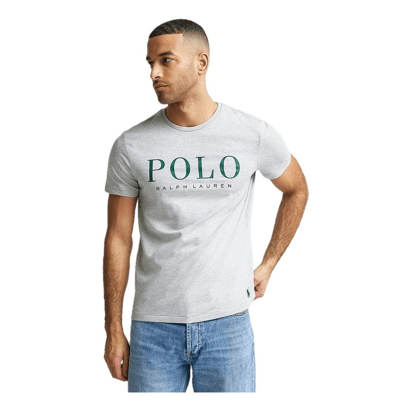 Custom Slim Fit Logo Jersey T-Shirt Andover Heather