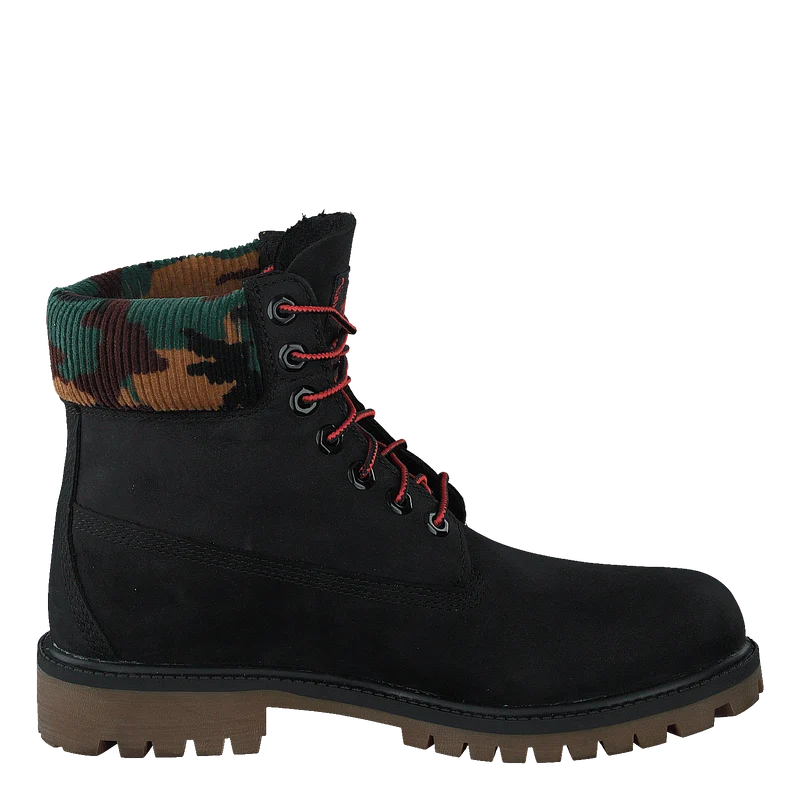 6" Prem Rubber Cup Boot Black
