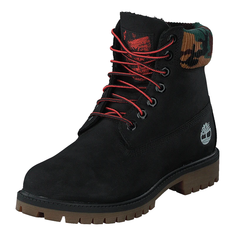 6" Prem Rubber Cup Boot Black