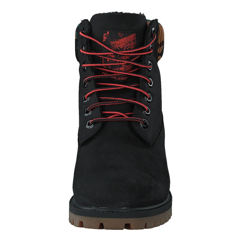 6" Prem Rubber Cup Boot Black