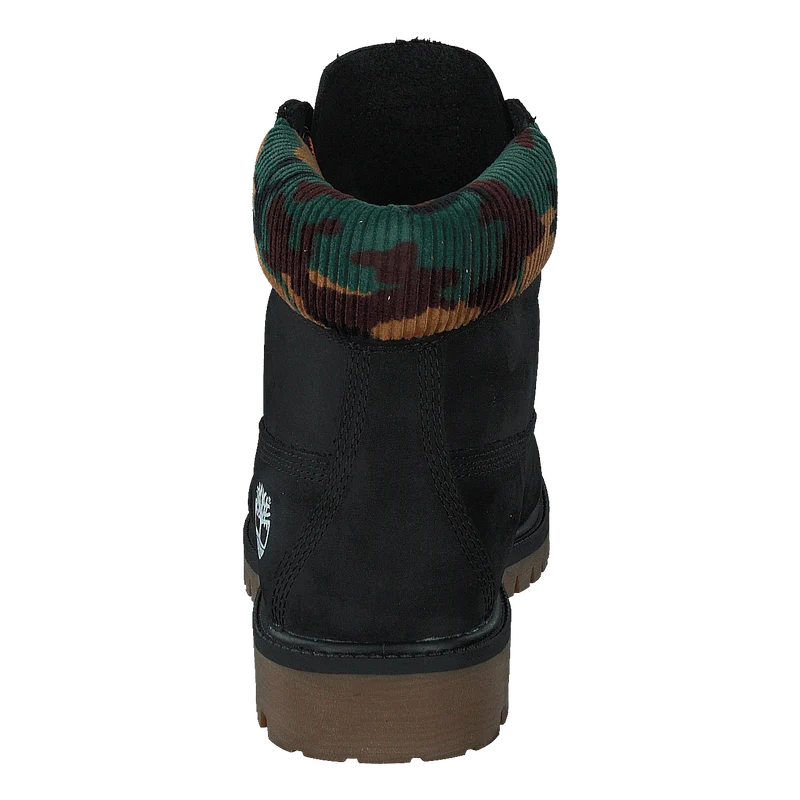 6" Prem Rubber Cup Boot Black
